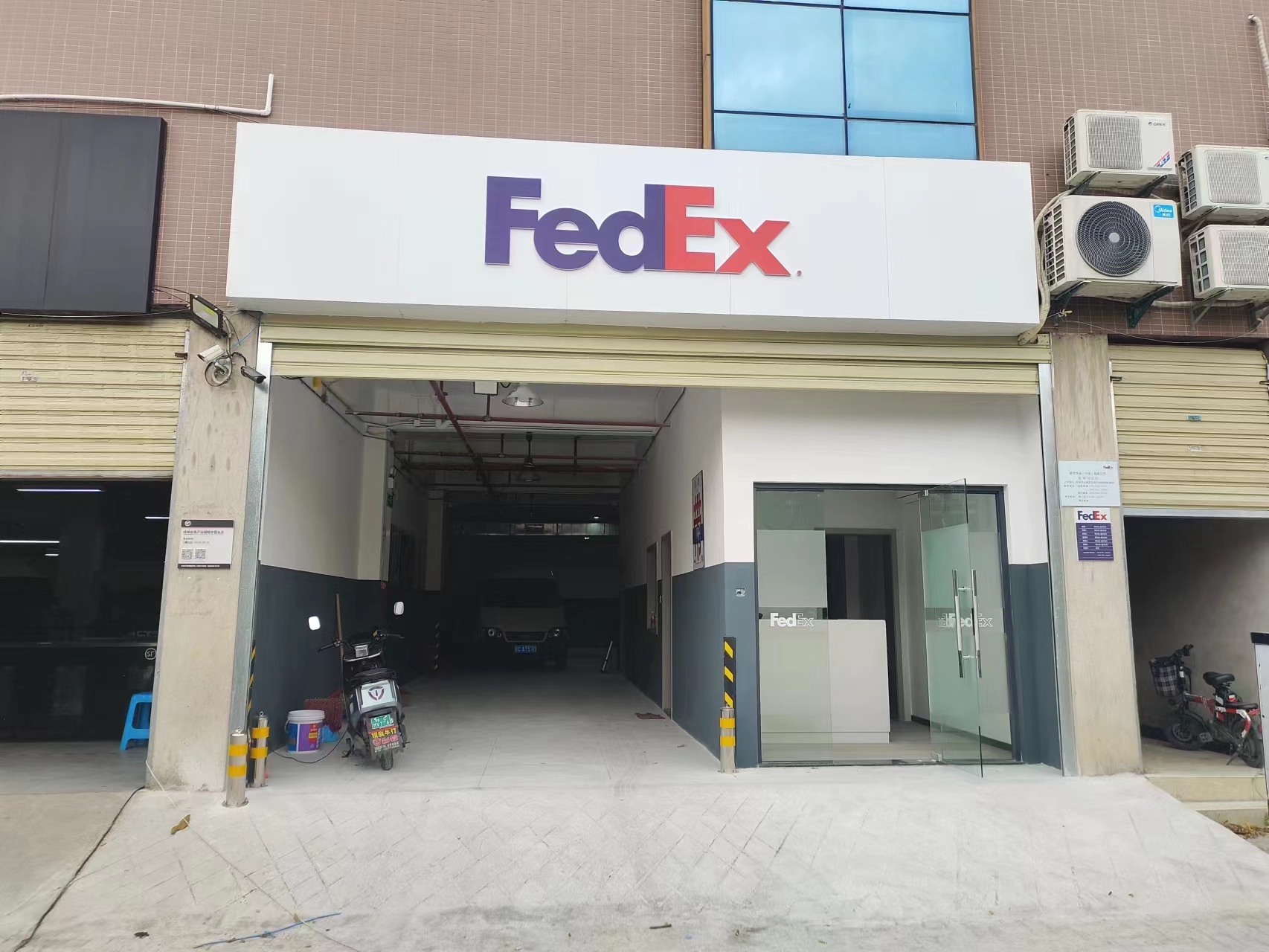 贺地区桂林联邦快递监控安装